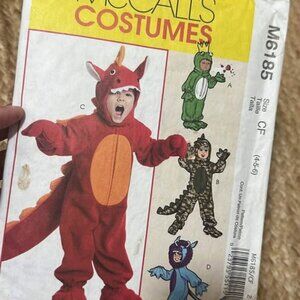McCall’s Costumes Sewing Pattern (#6185) – Child Animal Costumes